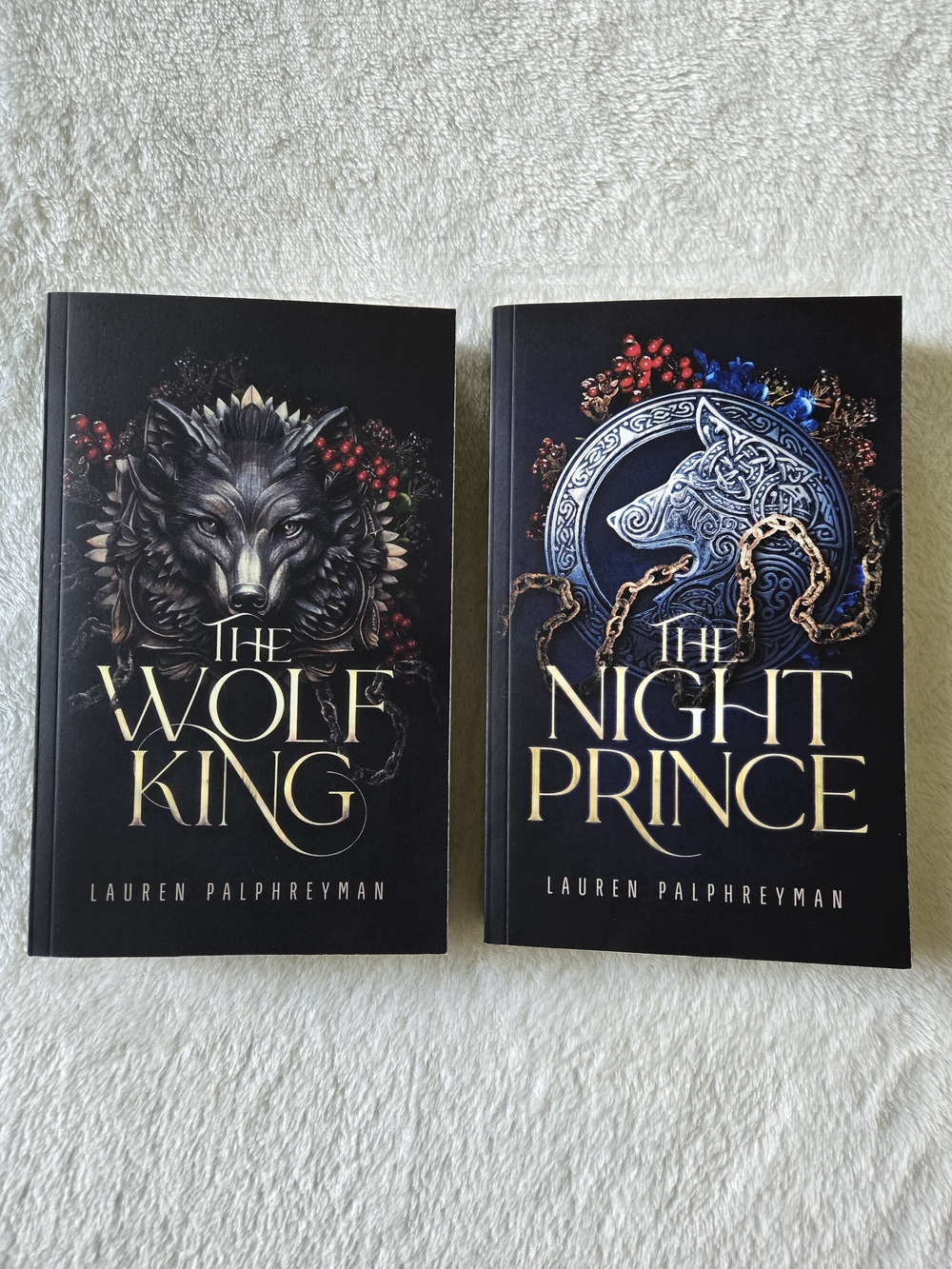 The Wolf King and The Night Prince OOP Paperbacks